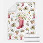 Garden Love Gardening In Life Flannel Blanket For Cozy Home Lounging And Gifting