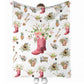 Garden Love Gardening In Life 50 x 60 Inch Flannel Blanket For Cozy Bedroom And Sofa Decor