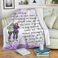 Family Love Dear Mom I Love You So Much Mothers Day Personalized Flannel Blanket For Relaxing At Home And Travel