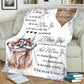 Cute Otter Love Gift Flannel Blanket For Living Room And Bedroom Styling