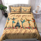 Yoga Peaceful Life Bedding Cover For Boho Bedroom Decor