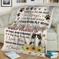 Cat Don't Cry For Me Mom Mothers Day Cat Personalized Flannel Blanket For Bed Sofa And Reading Nook Decor