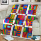 LGBT Love Is Love Flannel Blanket For Soft Bed Couch And Home Comfort