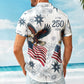 America 250th Anniversary Hawaiian Shirt, 1776-2026 Freedom Gift for Dad & Grandpa