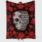 Rose Always Bold Lover Flannel Blanket For Living Room And Bedroom Styling