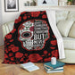 Rose Always Bold Lover Flannel Blanket For Relaxing At Home And Travel