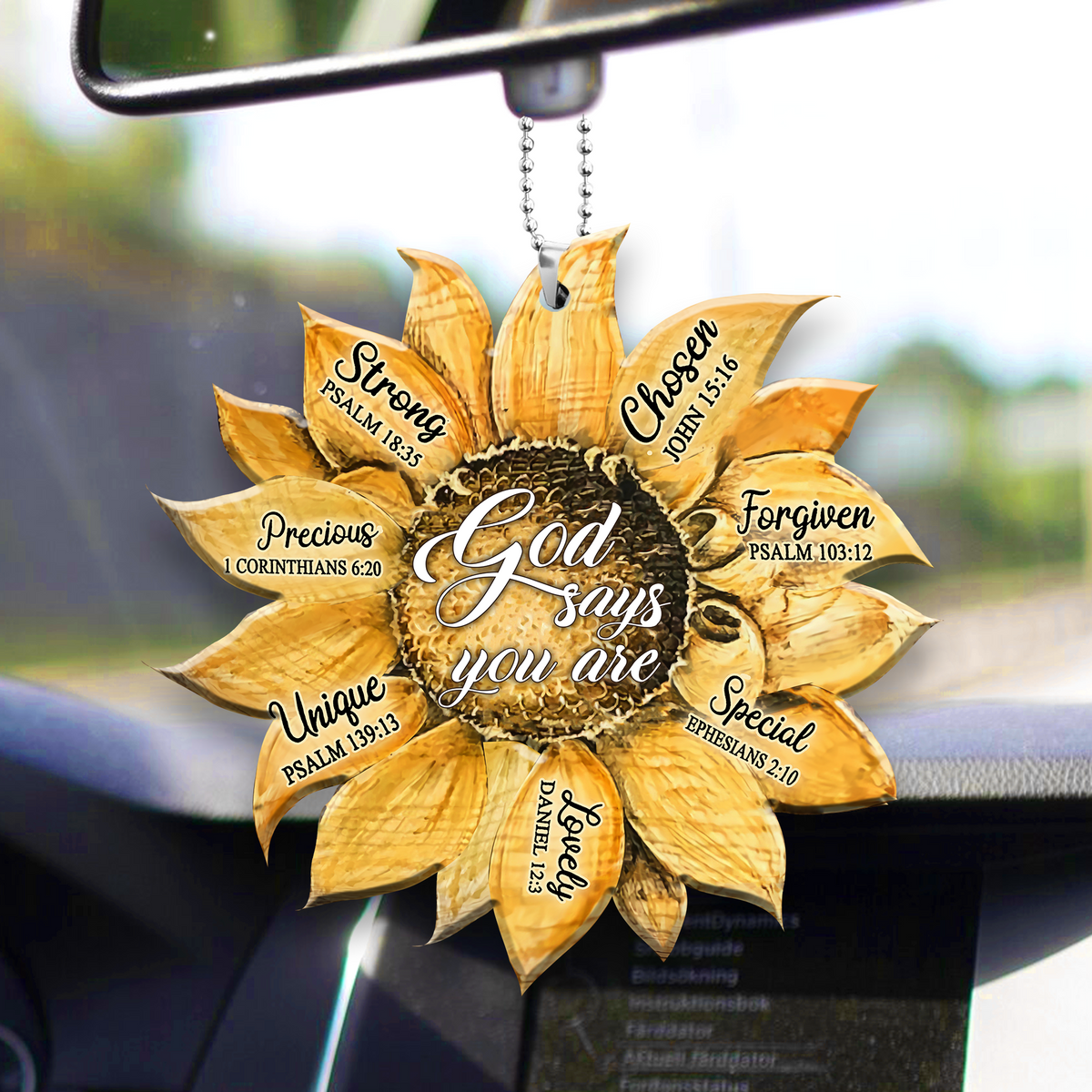 Sunflower God Says You Are 20 Oz Tumbler For Travel Gifts