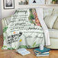 Family Beautiful Mummy To Be Mothers Day Mother Personalized Flannel Blanket For Relaxing At Home And Travel