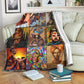 African Culture African American Beautiful Flannel Blanket For Soft Bed Couch And Home Comfort
