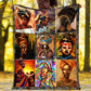African Culture African American Beautiful Flannel Blanket For Relaxing At Home And Travel