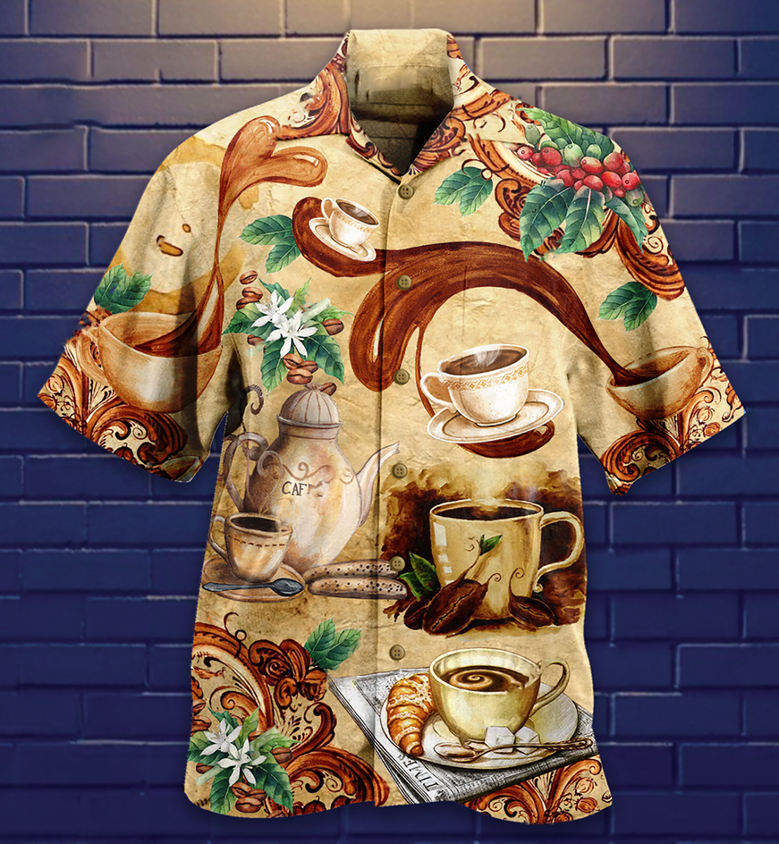 Coffee Love It So Delicious Edition – Hawaiian Shirt