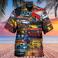 Muscle Car Family Lifestyle Art - Hawaiian Shirt