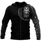 Mexican Aztec Warrior Art - 3D Hoodie
