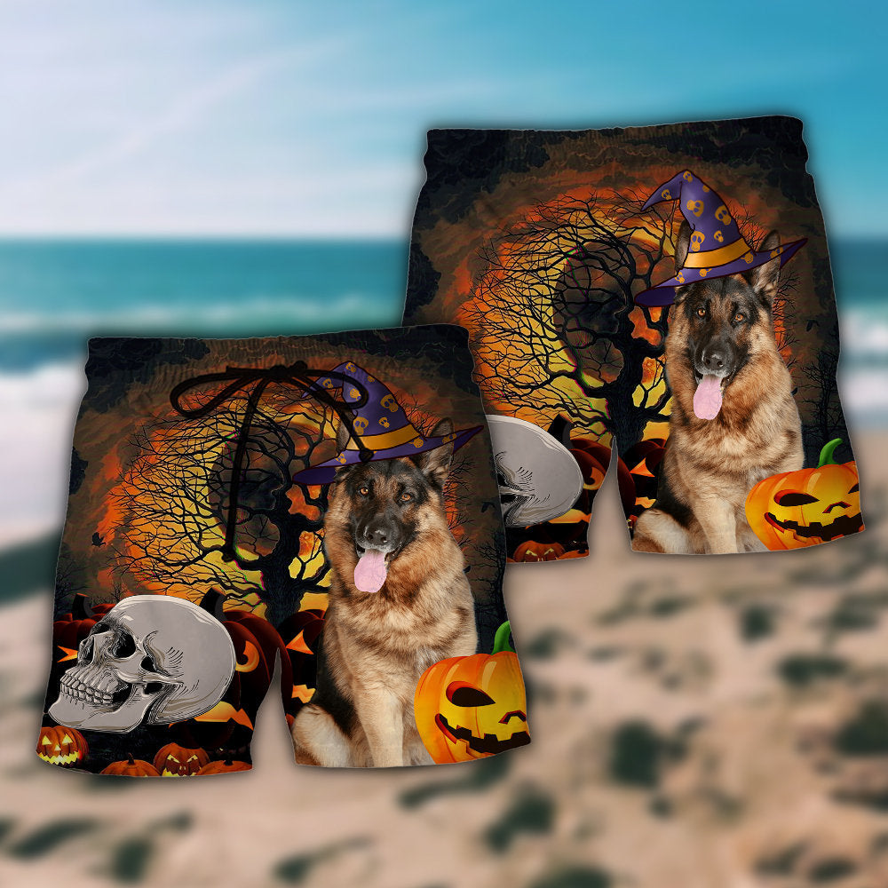 German Shepherd Halloween – Beach Short