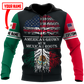 American Grown Mexican Roots Quote - 3D Hoodie