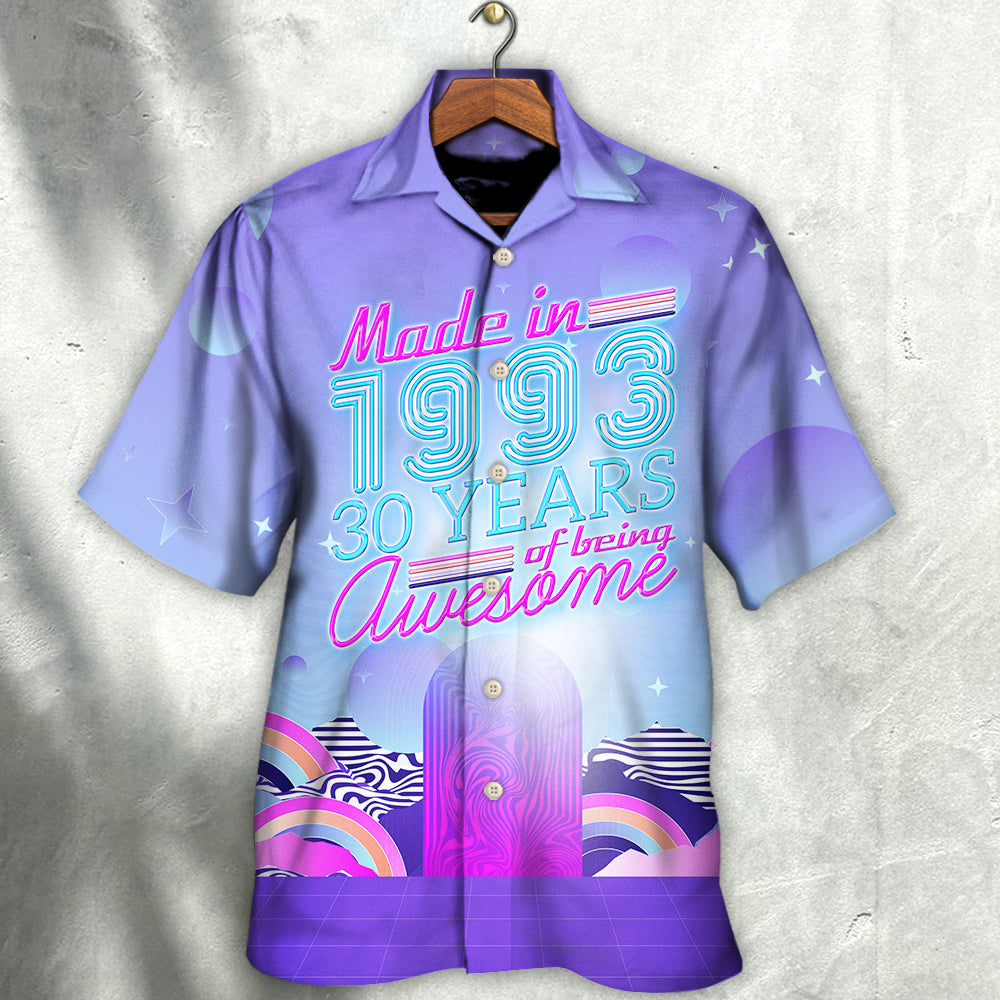 Made In 1993 Awesome Birthday Celebration – Hawaiian Shirt