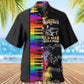 Never Underestimate Old Man With Piano - Hawaiian Shirt