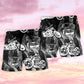Motorcycle And Whiskey I Like - Beach Short - Owls Matrix LTD