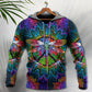 Hippie Dragonfly Mandala Peace - 3D Hoodie