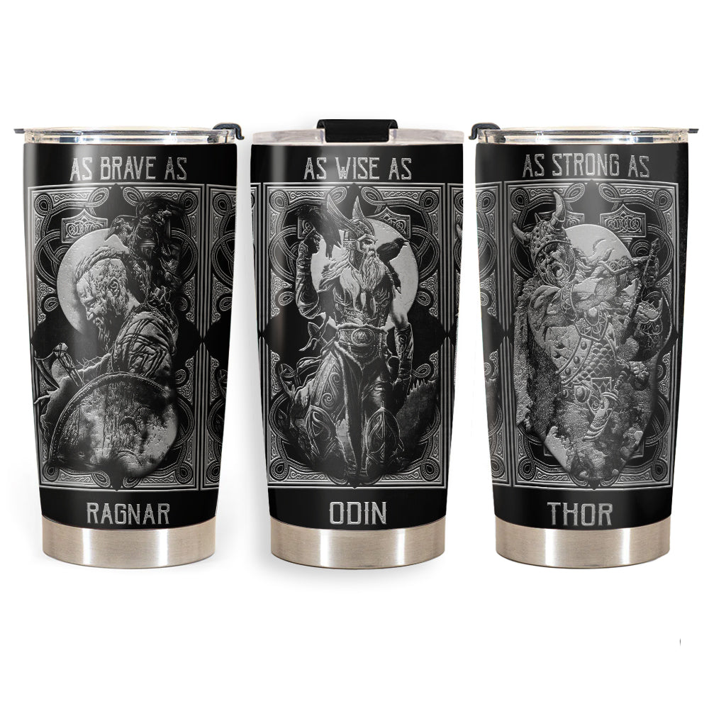 Viking Brave Norse Warrior 20 Oz Tumbler For Travel Gifts