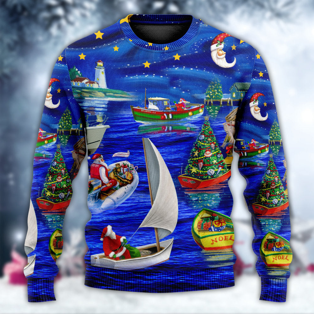 Christmas Is Coming Starry Night – Sweater - Ugly Christmas Sweater