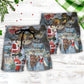 Christmas Wonderful Time Santa Coming – Beach Short