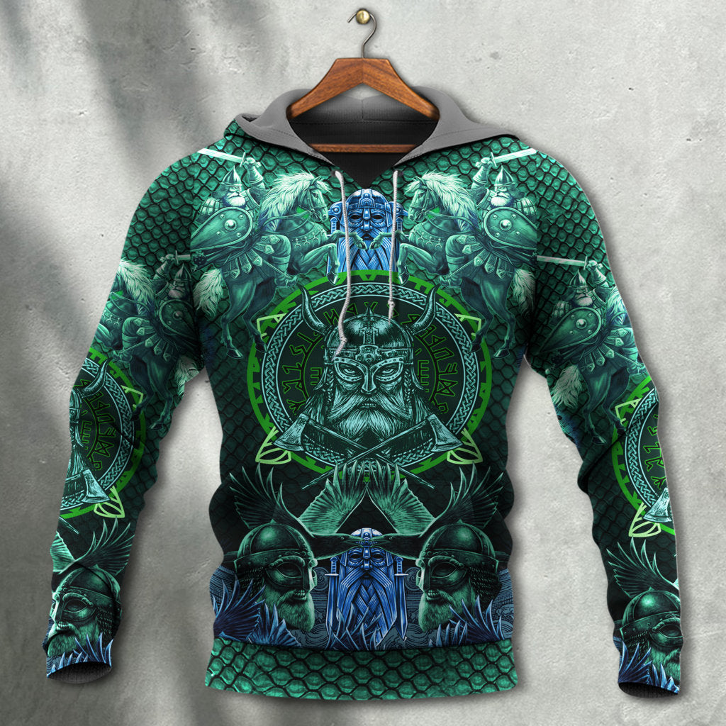 Viking Valhalla Farewell Style - 3D Hoodie