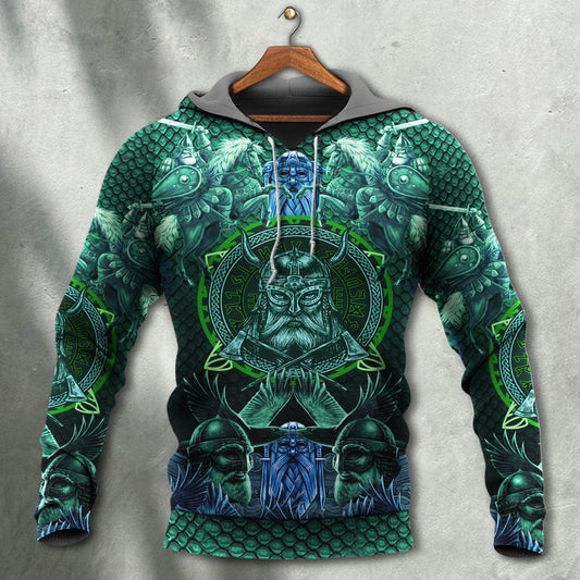 Viking Valhalla Farewell Style - 3D Hoodie