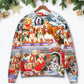 Dog Snowman Christmas Tree Merry – Sweater - Ugly Christmas Sweater