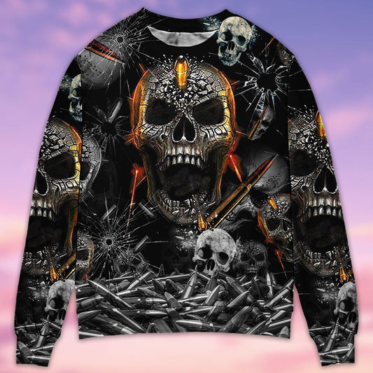 Oh My Skull Cool Art Style – Sweater - Ugly Christmas Sweater