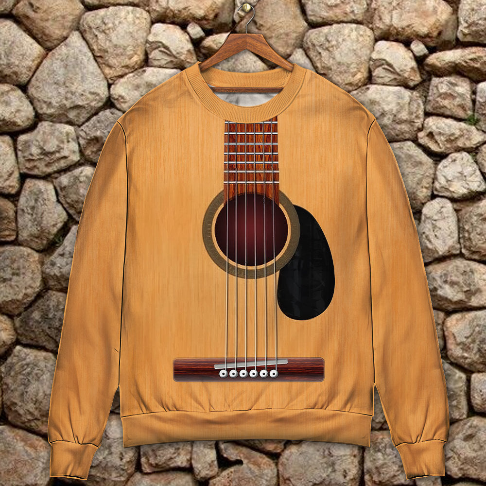 Amazing Guitar Music Basic Style – Sweater - Ugly Christmas Sweater