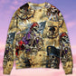 Skull Pirate Hunting Adventure – Sweater - Ugly Christmas Sweater