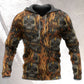 Skull Fire Impact Art - 3D Hoodie