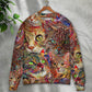 Colorful Cat Art Lover Style – Sweater - Ugly Christmas Sweater