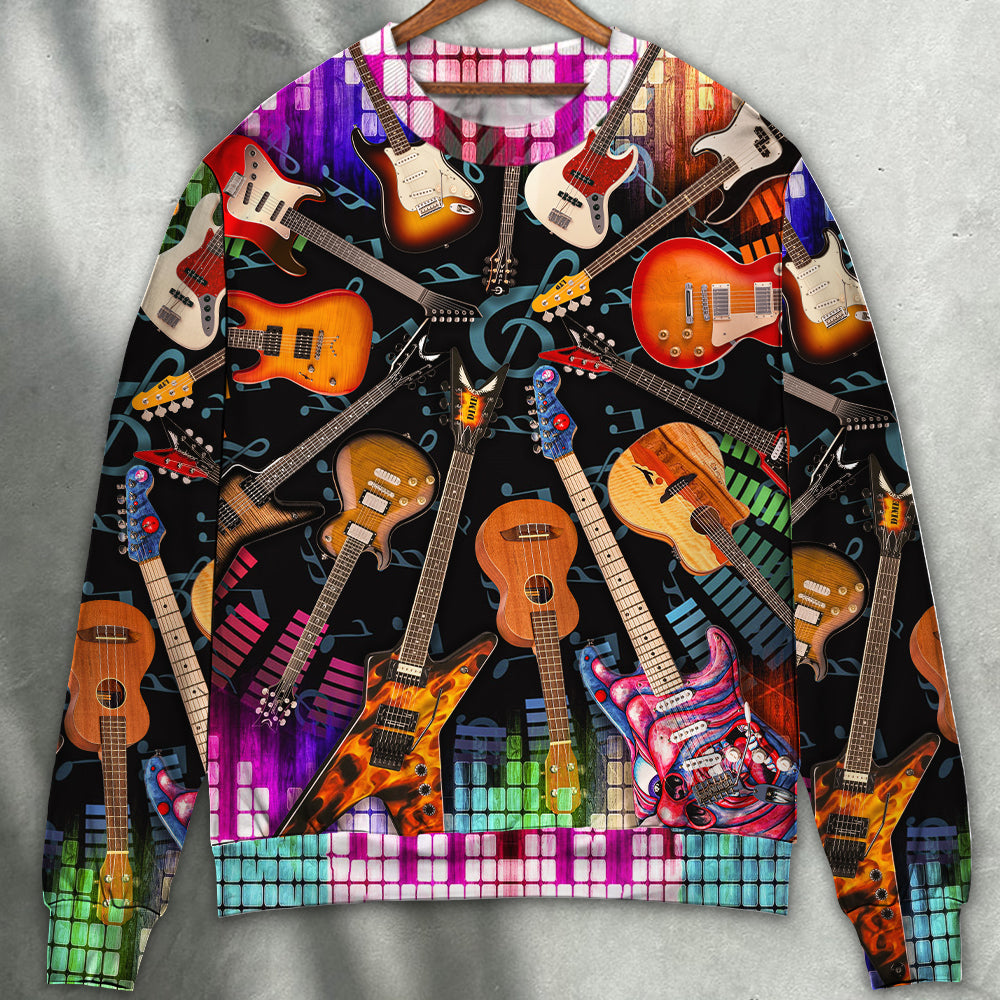 Guitar Love Music Cool Style – Sweater - Ugly Christmas Sweater