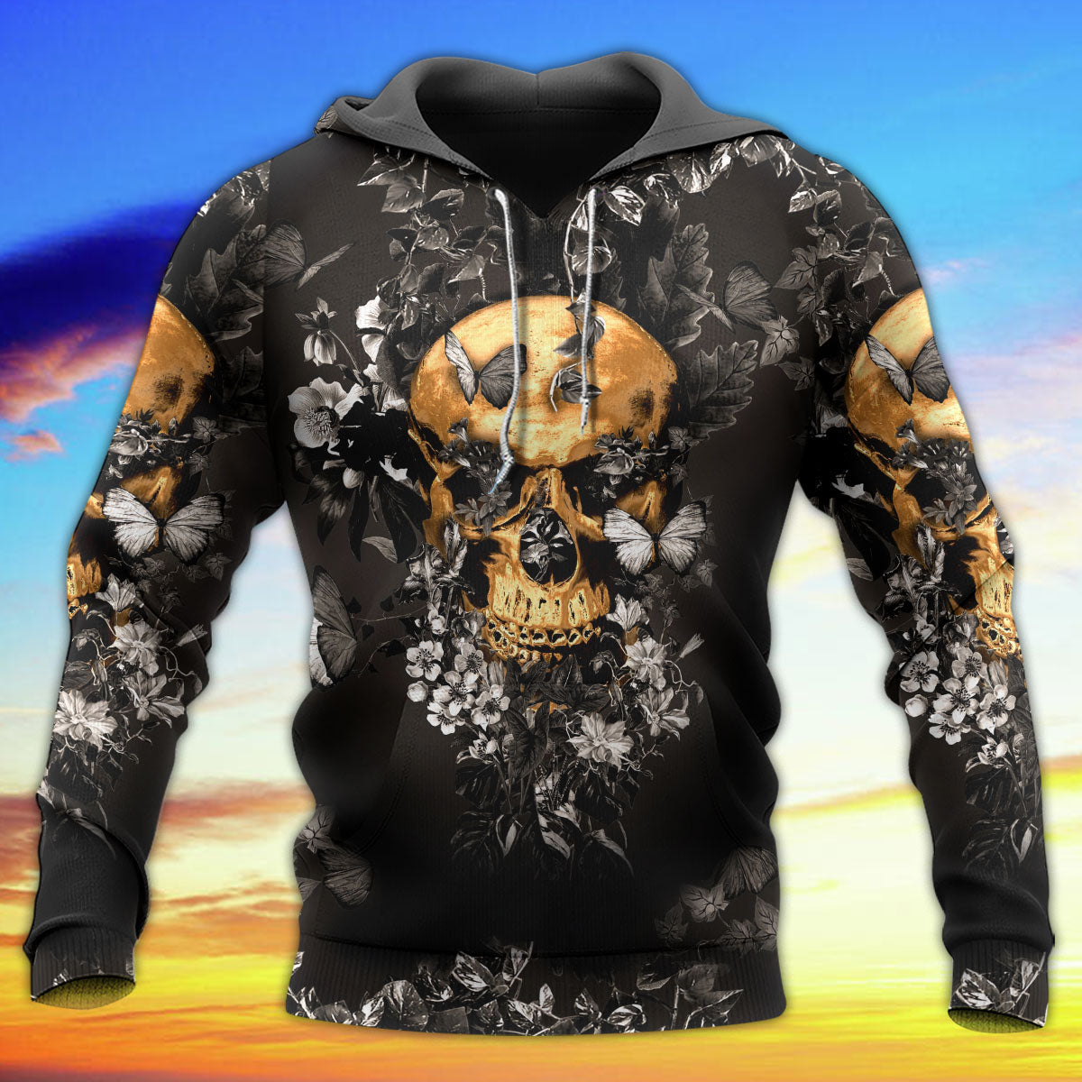 Flowers Grow From Dark Moments - 3D Hoodie