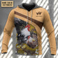 Old Rooster And Chick Personalized - 3D Hoodie