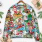 Christmas Santa Aloha Beach Vibe Style – Sweater - Ugly Christmas Sweater