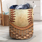 Baseball rattan mandala - Laundry basket - Owls Matrix LTD