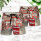 Bus Driver Big Red Party Bus Art – Beach Short