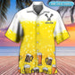 Beer Lacrosse Humor Personalized - Hawaiian Shirt