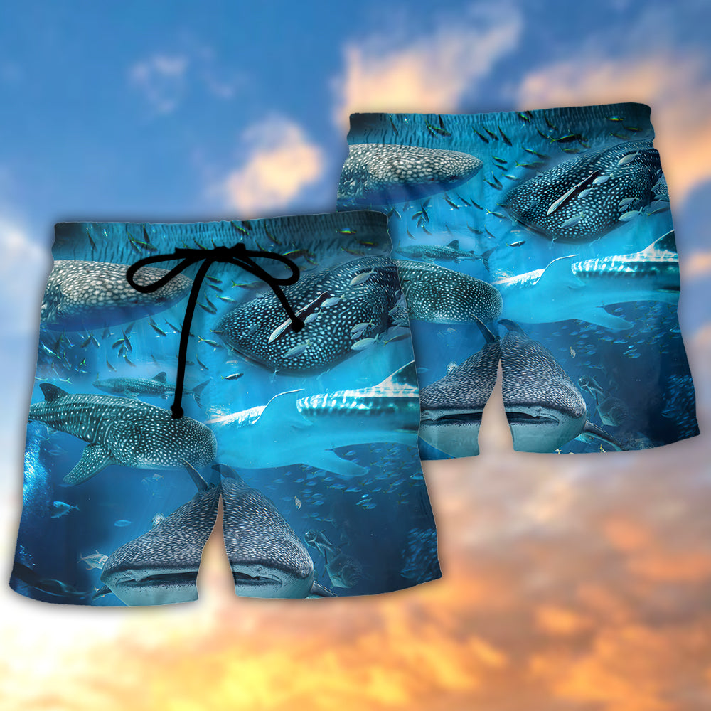 Whale Shark Ocean Adventure – Beach Short