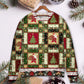 Christmas Santa And Fir Tree Style – Sweater - Ugly Christmas Sweater