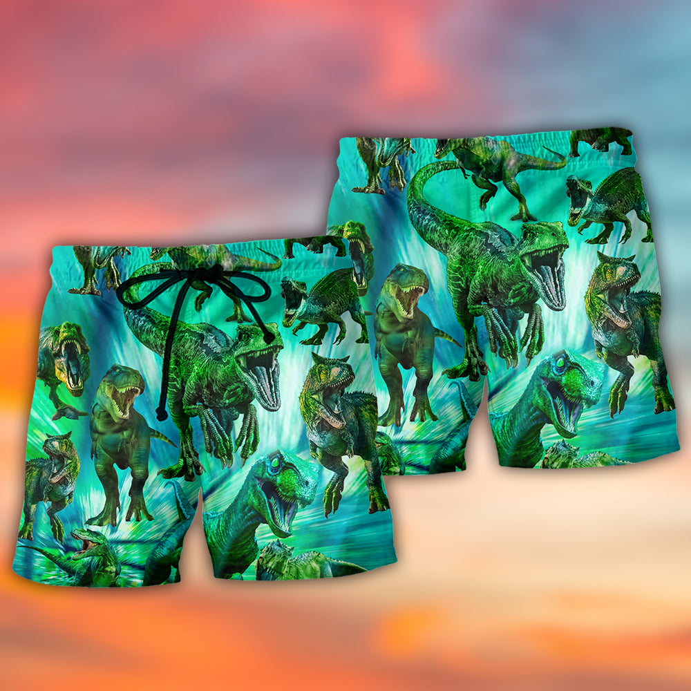 Running Dinosaur Cool – Beach Short