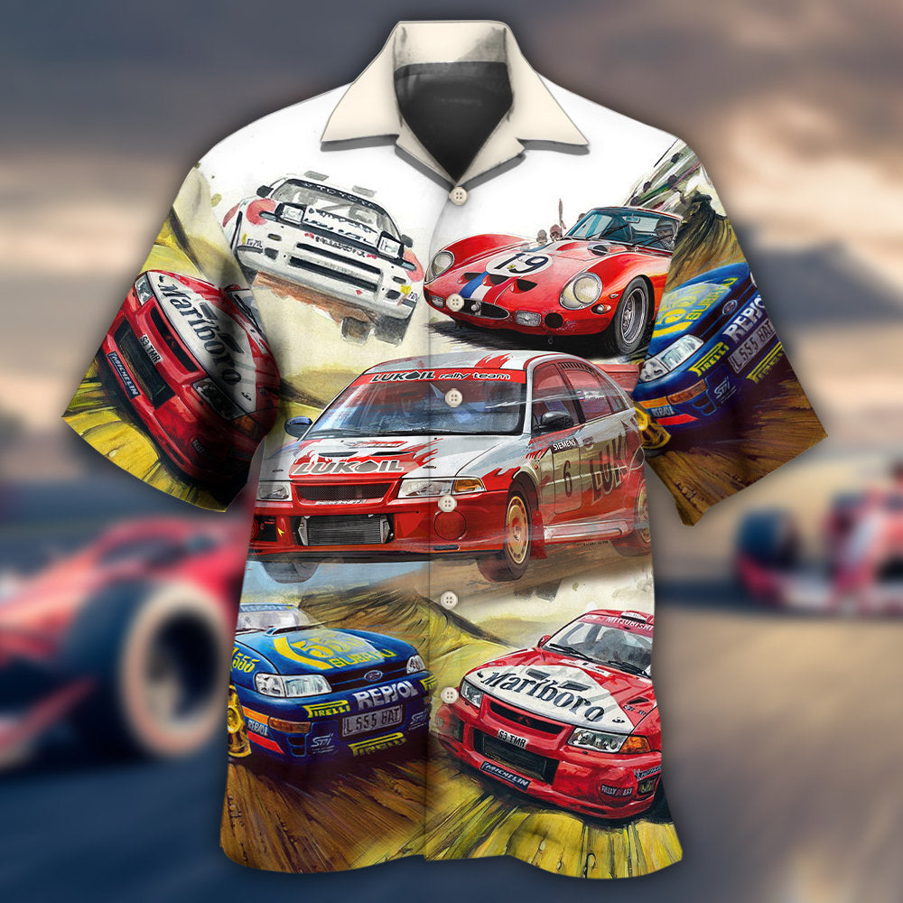 Fast Car Racing Speed Art – Hawaiian Shirt