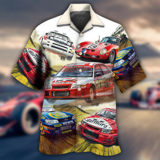 Fast Car Racing Speed Art – Hawaiian Shirt