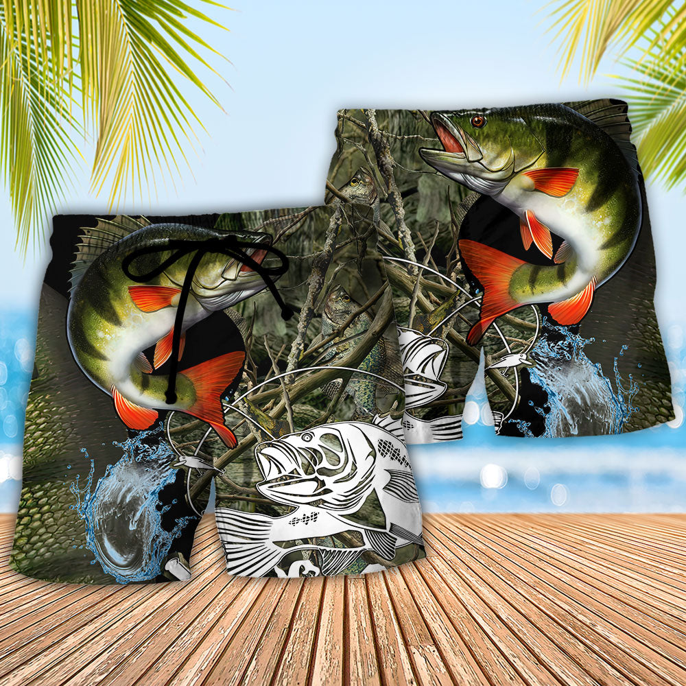 Fishing Don’t Be A Dumb Bass Funny Fishing - Beach Short