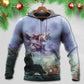 Santa Fantasy Battle Art - 3D Hoodie