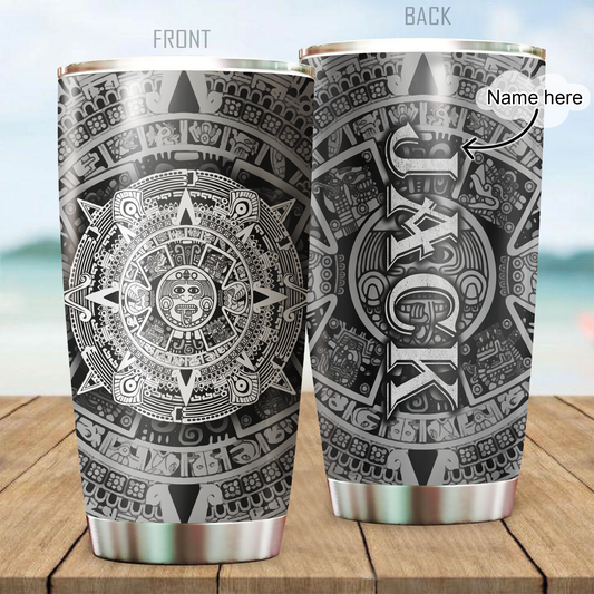 Aztec Mexico Personalized 20 Oz Tumbler For Reusable Drinkware Gifts And Daily Beverage Moments