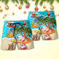 Christmas Santa Chilling Beach Holiday – Beach Short